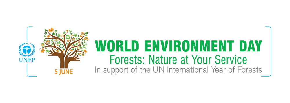world earth day 2011 logo. World Environment Day is